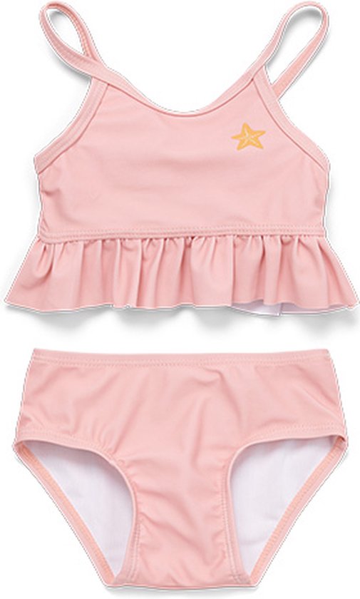 Little Dutch Starfish Pink - Bikini meisjes - UPF coating - Roze - Maat 74/80
