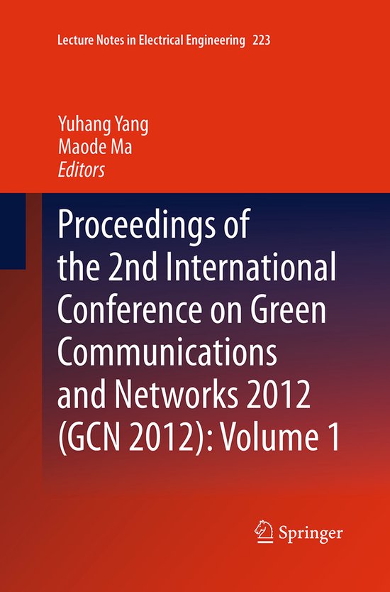 Lecture Notes in Electrical Engineering223- Proceedings of t ... - cover