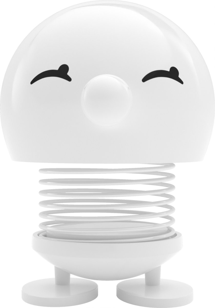 Hoptimist Bimble Beeldje - M - Wit - Beeldjes Decoratie voor Kantoor, Kamer en Woonkamer - Cadeau Idee voor Mannen, Vrouwen en Kinderen