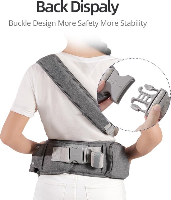 Porte-bébé ergonomique, porte-bébé Sunveno, siège de hanche pour