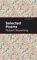 Geselecteerde Gedichten van Robert Browning, uitgegeven door Mint Editions, met een patroon van veren in beige, oranje, blauw en groen.