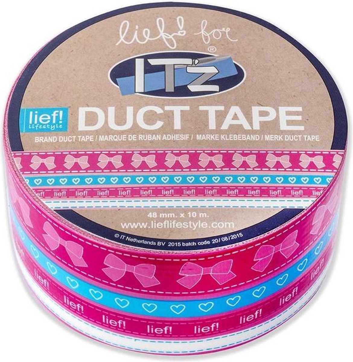 IT'z Duct Tape Lief Pink Girl
