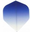 Afbeelding van het spelletje 5 sets (15 stuks) Ruthless R4X Standard Darts Flight Clear Dark Blue Top