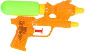 Voordelig waterpistool oranje 18 cm - water speelgoed