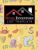 Home Inventory List Template