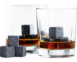 Whiskey Stenen Whiskey Stones Whiskeystenen Luxe Herbuikbare Ijsblokjes - 9 stuks