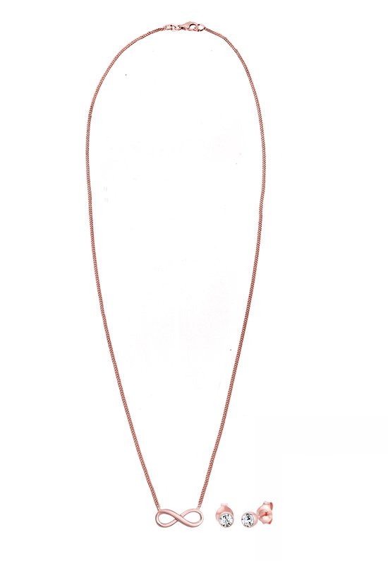 Elli Halsketting Dames Infinity Hanger Oneindigheid Symbool in 925 Sterling Zilver
