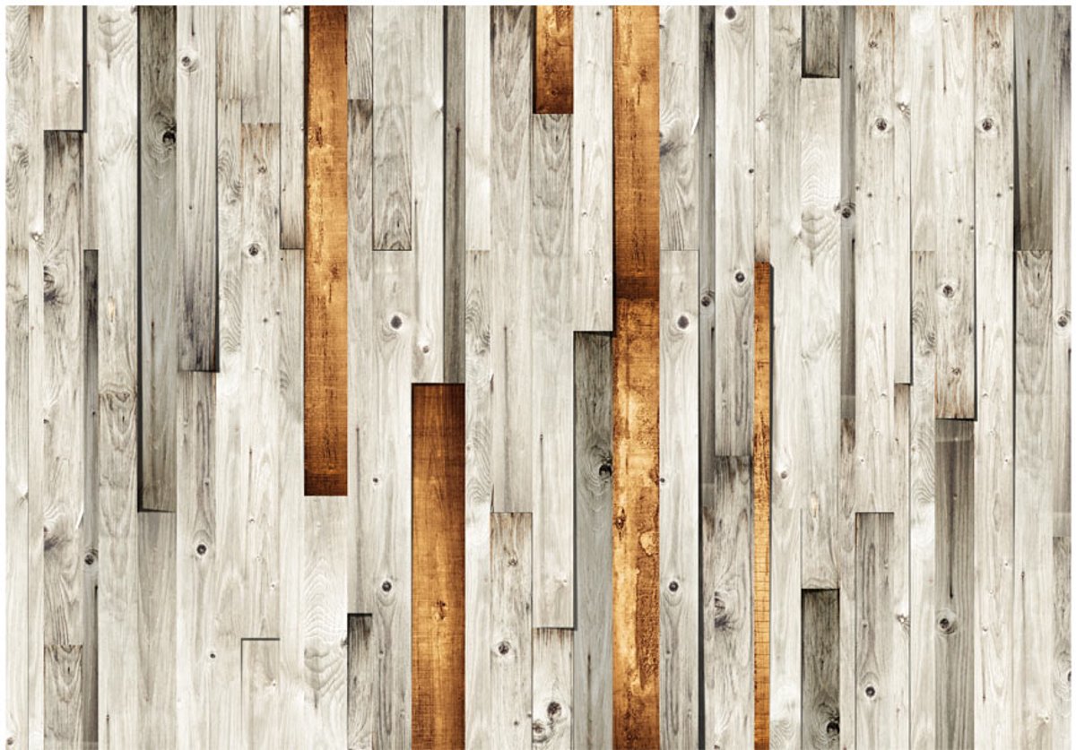 Fotobehang - Wooden theme.