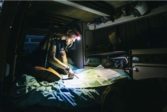 BioLite HeadLamp 330 Lumen LED Oplaadbaar Teal