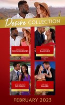 The Desire Collection February 2023: Designs on a Rancher (Texas Cattleman's Club: The Wedding) / After the Lights Go Down / Friends…with Consequences / One Night Wager