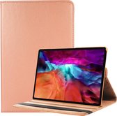 Hoes Geschikt voor Samsung Galaxy Tab A8 Hoes 360 Draaibaar Hoesje Case - Hoesje Geschikt voor Samsung Tab A8 Hoes Cover - Rosé goud