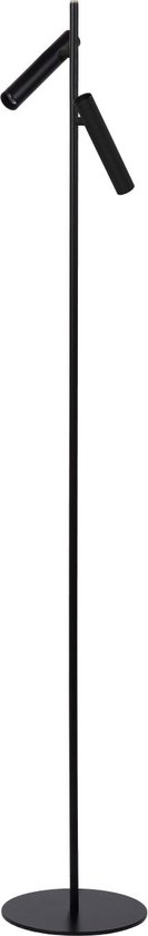 Lucide PHILON - Lampadaire / lampe de lecture - Ø 23 cm - LED Dim. - 2x4,5W 3000K - Noir
