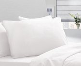 Hotel hoofdkussen - 60x70cm - wit - hotel kwaliteit - verkoelend - anti allergie - medium - hoofdkussens