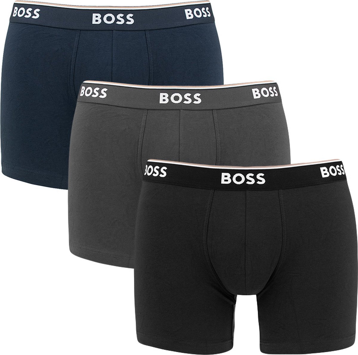 Hugo Boss BOSS power 3P boxers plus size multi - 4XL | bol