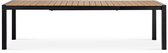 Lisomme Stef tuintafel bruin - verlengbaar - 205 x 100 cm