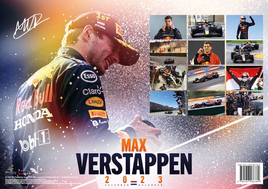 Calendrier Max Verstappen 2023 | bol.com