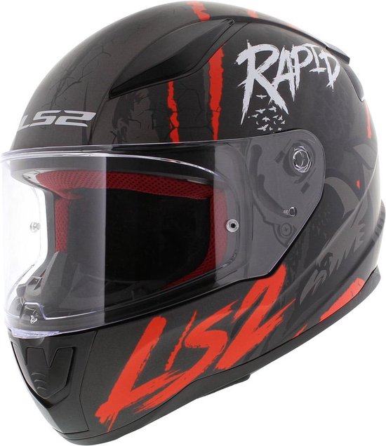 LS2 FF353 RAPID II SOLID MATT BLACK-06 3XL (XL