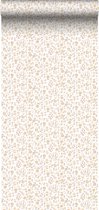 ESTAhome behangpapier bloemetjes beige - 139578 - 0.53 x 10.05 m