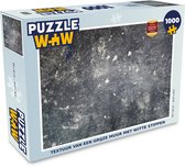 Puzzel Muur - Wit - Grijs - Legpuzzel - Puzzel 1000 stukjes volwassenen |  bol.com