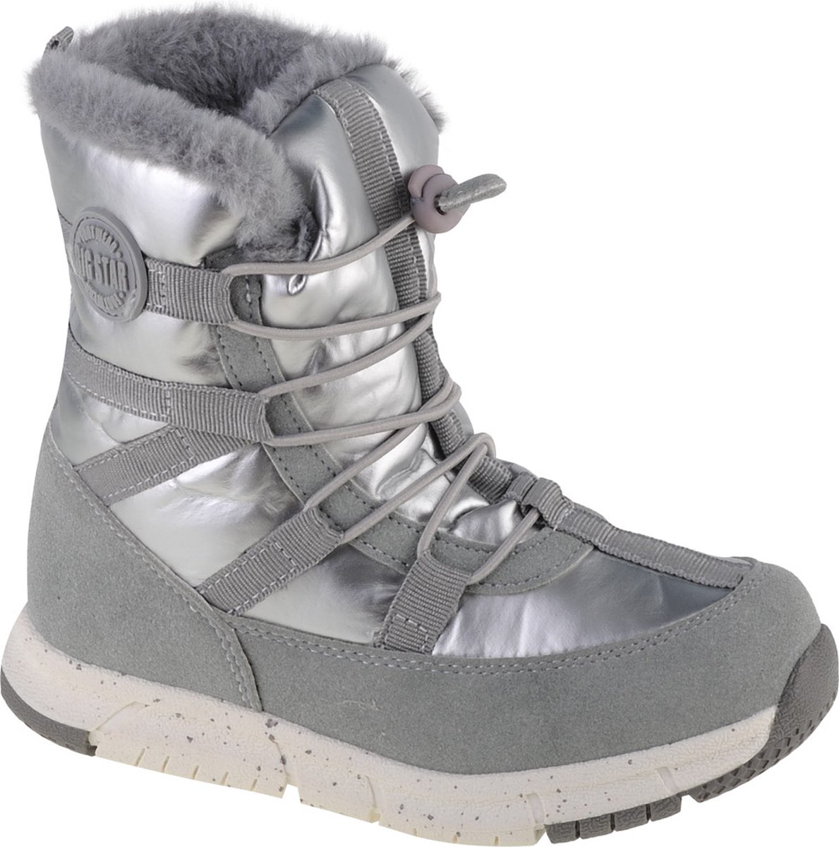 Big Star Kids Snow Boots KK374171, voor meisje, Grijs, Sneeuw laarzen,Laarzen, maat: 30