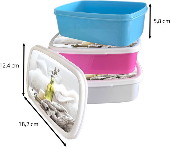 Boîte à pain Wit - Lunch box - Boîte à pain - Décoration - Pull - Nature morte - 18x12x6 cm - Adultes
