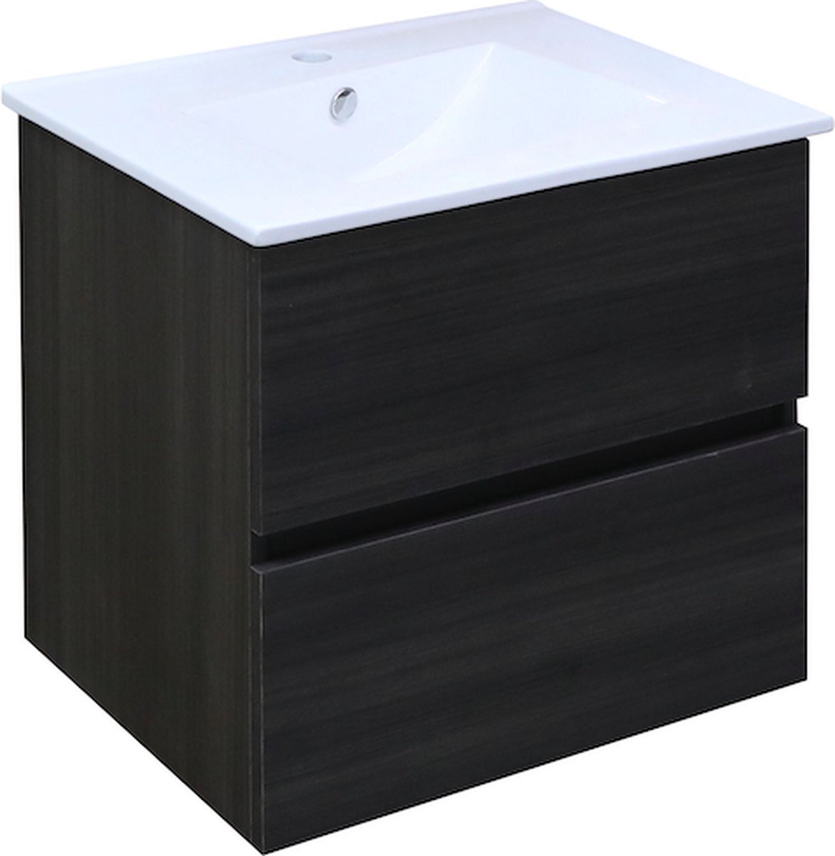 WOON-DISCOUNTER.NL - Badmeubel Bergfors 60 - Houtlook - 301497-wastafel-onderkast