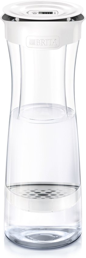 BRITA - Fill&Serve - Waterfilterkaraf - 1,3L - Wit Grafiet + MicroDisc ...