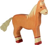 Holztiger - Houten Dieren - Paard bruin 14 cm