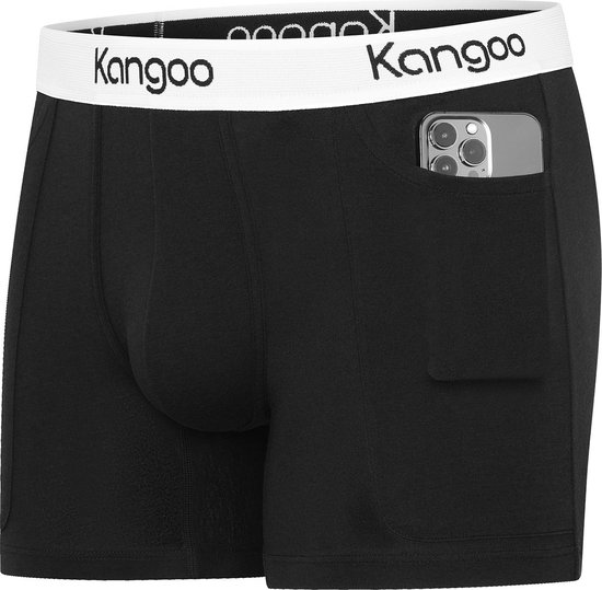 Kangoo Underwear | Dé onderbroek met zakken | Black & White - S