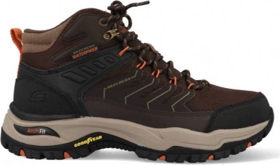 Skechers Arch Fit Dawson Raveno Heren Sneakers - Bruin - Maat 46 | bol.com