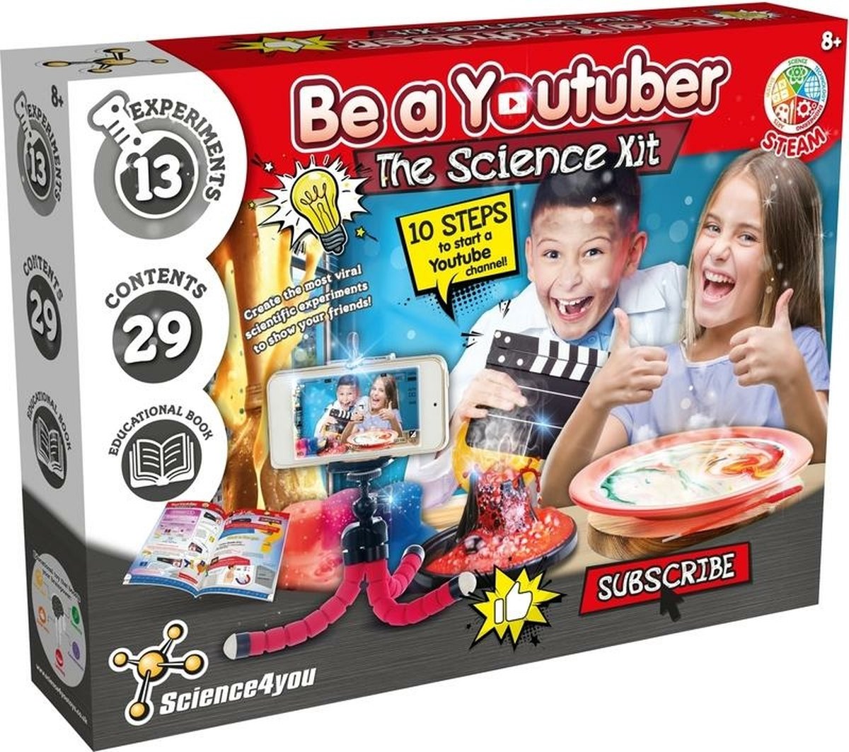 Experimenteerset Be A Youtuber Science4You