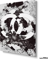 Luxe Canvas Schilderij Chanel Flower | 100x150 | Woonkamer | Slaapkamer | Kantoor | Muziek | Design | Art | Modern | ** 2CM DIK! **