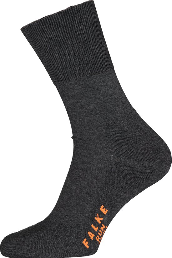 FALKE Run chaussettes unisexes - gris foncé - Taille: 51-52