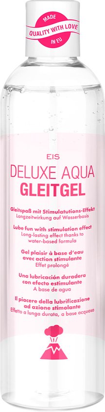 EIS, Deluxe Aqua glijmiddel, langdurige werking op waterbasis, glijmiddel  en... | bol