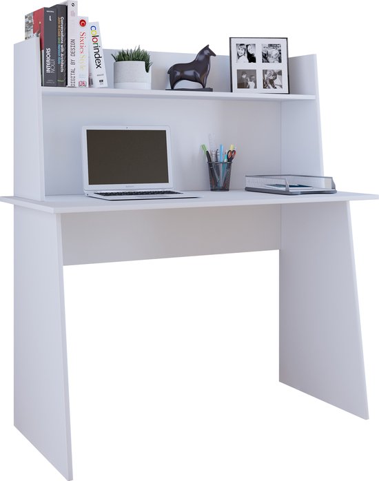 YGYQZ Houten slaapzaal bureau boekenplank, bureau tafel plank voor