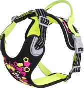 Hurtta Weekend Warrior Harness - Harnais pour chien - Neon Licorice - Tour de poitrine : 40-45 cm