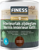 Finess Interieurlak zijdeglans - wengé bruin - 750 ml.