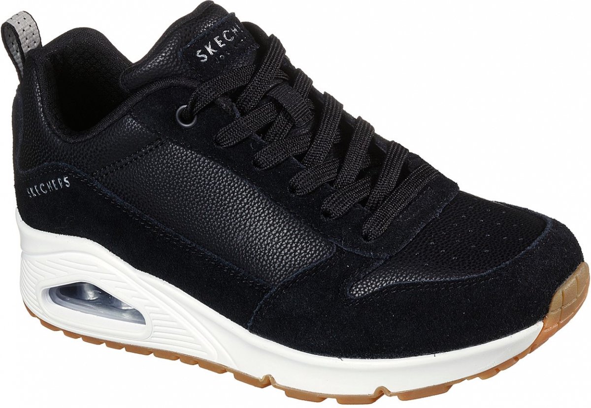 Skechers Uno-Solid Air, Vrouwen, Zwart, Sneakers, maat: 36