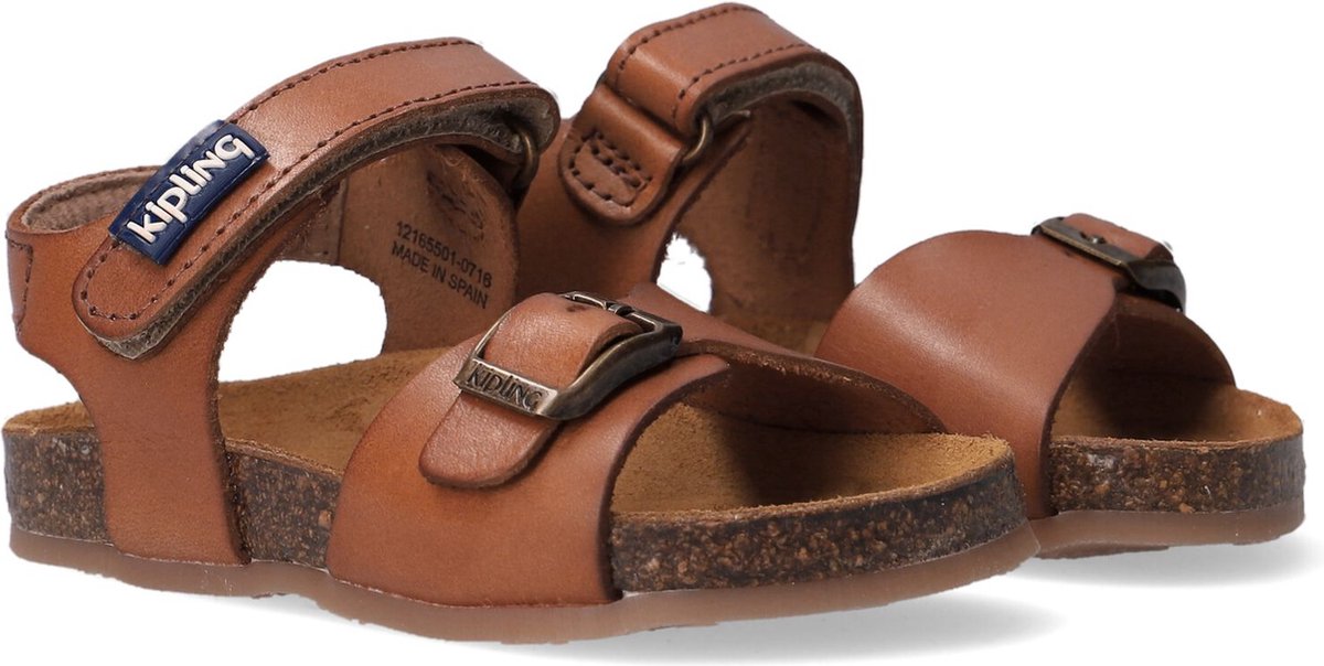 Kipling Fabio Sandalen - Jongens - Cognac - Maat 28