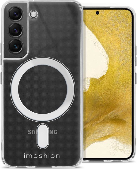 iMoshion Coque arrière avec MagSafe pour Samsung Galaxy S22 - Transparent