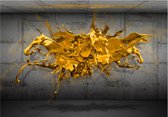 Fotobehang - Yellow Splash.