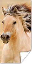 Poster Paarden - Dieren - Manen - Portret - 60x120 cm