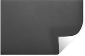 Muurstickers - Sticker Folie - Leer - Structuur - Lederlook - Grijs - 120x80 cm - Plakfolie - Muurstickers Kinderkamer - Zelfklevend Behang - Zelfklevend behangpapier - Stickerfolie