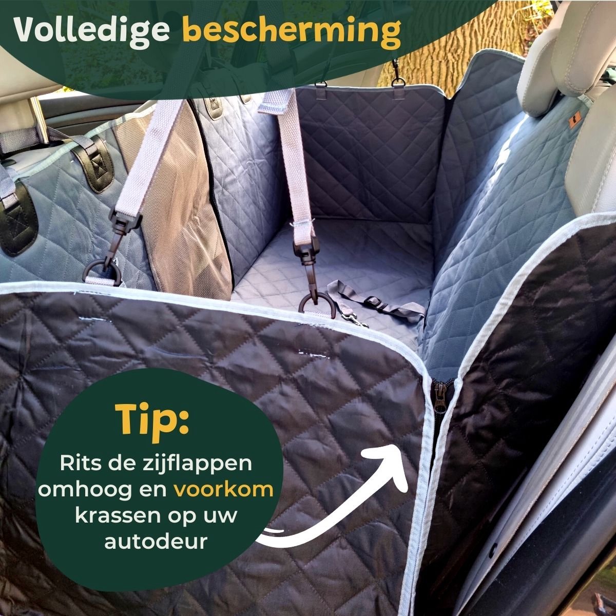 PillowPrim Hundeautositz, Hundedecke Auto rückbank, Transportbox Katze PillowPrim Hundeautositz, Hundedecke Auto rückbank, Transportbox Katze
