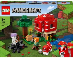 foto van LEGO Minecraft Het Paddenstoelenhuis - 21179