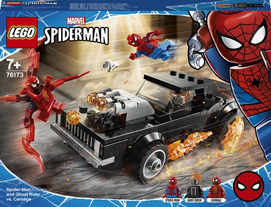 LEGO Marvel Avengers Marvel Super Heroes 76173 Spider-Man et Ghost Rider  contre Carnage 