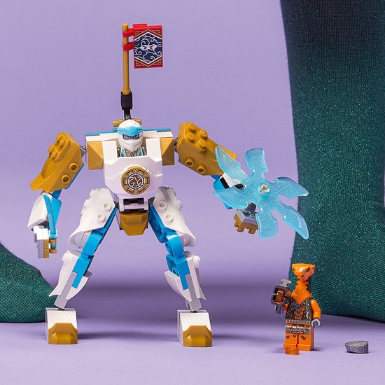 LEGO NINJAGO Zane's Power-Upmecha EVO - 71761 | bol