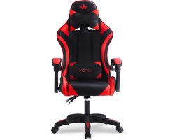 foto van Gaming Stoel - Racing Game Chair - Bureaustoel Ergonomisch - Gamestoel met kantelfunctie