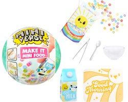 foto van MGA's Miniverse - S1 - Verzamelbare minigerechten – Thema Cafe - Miniatuur Bouwpakket Volwassenen en kinderen – Knutselen – DIY – Hobbypakket - Knutselpakket