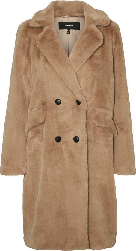 Cappotto Lungo VERO MODA Vmstacey – Modello Trench In Poliestere, Vestibilità Comoda, Perfetto Per La Mezza Stagione